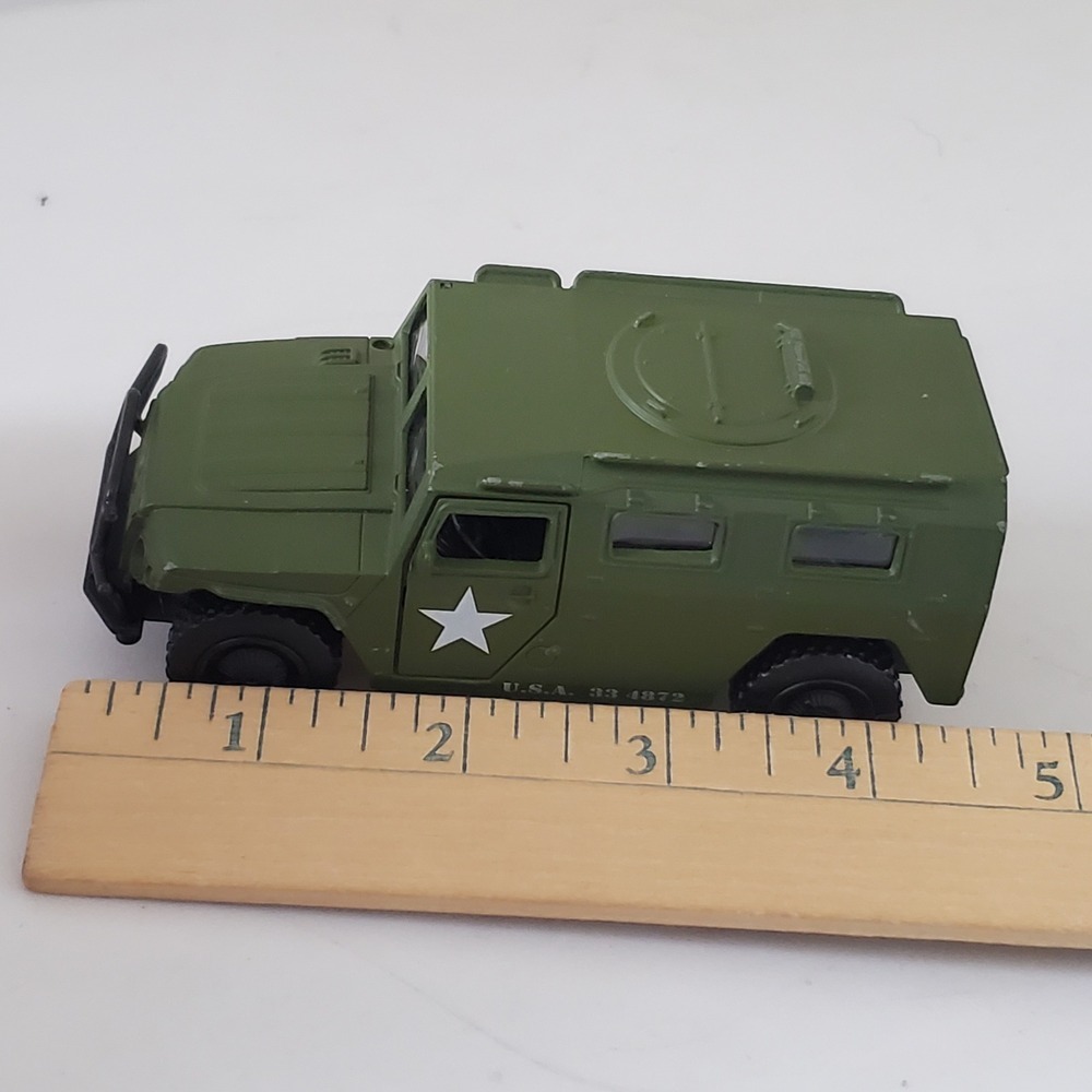 JFL Enterprises Military Armored Transport Vehicle Olive Drab USA 33 4872 LRDCPC - Picture 9 of 12